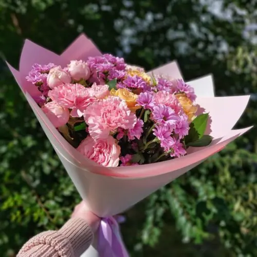 Букет "РОЗОВЫЕ СНЫ"