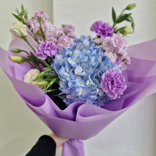 Сборный букет "Лавандовые сны"